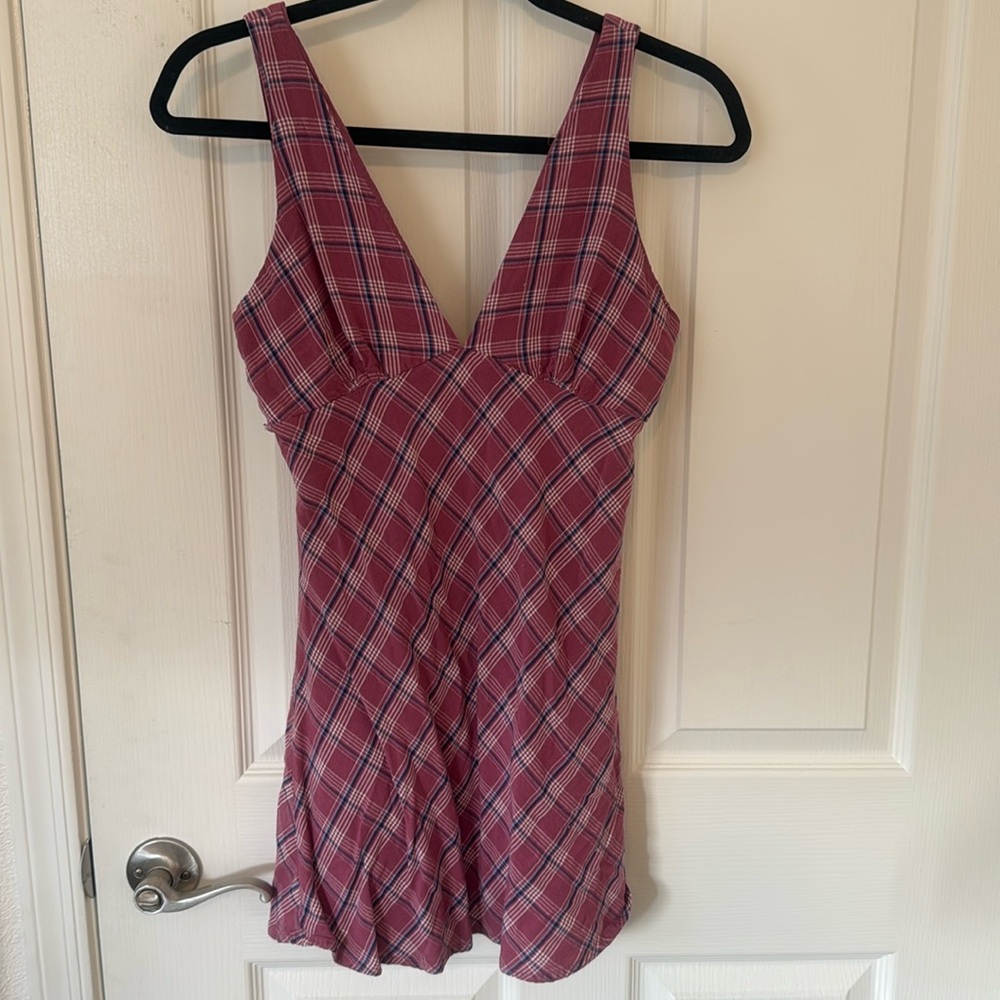 Plaid short women’s Aeropostale dress